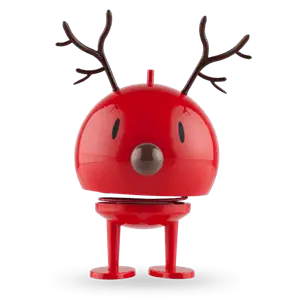 Hoptimist - Christmas - Large Reindeer, rød