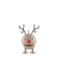 Hoptimist - Christmas - Medium Reindeer, brun, Rensdyr