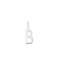 Design Letters - Bogstav vedhæng H10 - "B" - Sterlingsølv