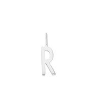 Design Letters - Bogstav vedhæng H10 - "R" - Sterlingsølv