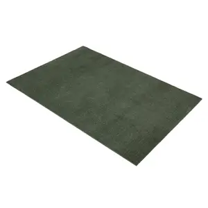 tica copenhagen - Smudsmåtte - Ensfarvet - dusty green/støvet grøn - 90x130 cm