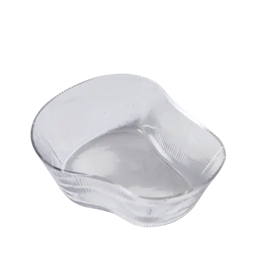 Muubs - Skål Ripe L - Klar - Glas