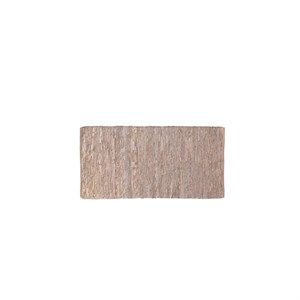 Image of Au Maison - Eve Tæppe (70x140) - Puderfarvet - Metalisk effekt