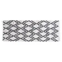 Au Maison tæppe - Berber rug neutral/sort (70x200) 