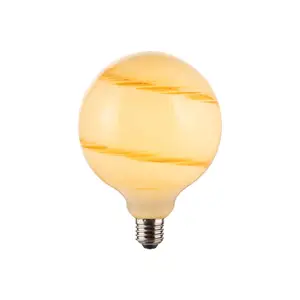 Halo Design - Stockholm Bulb 7W Marble - Brun