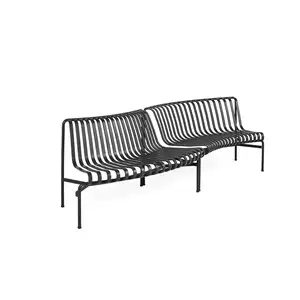 HAY - Havebænk Park - Palissade Park Dining Bench - In/Out - Starter - Anthracite (2 bænke)