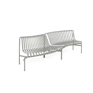 HAY - Havebænk - Palissade Park Dining Bench - In/Out - Starter - Lysegrå / Sky Grey (2 bænke)