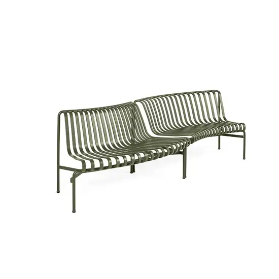 HAY - Havebænk Park - Palissade Park Dining Bench - In/Out - Starter - Oliven (2 bænke)