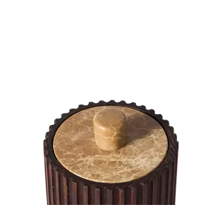 Muubs - Krukke m. låg Yami - Brun - Ask/Marmor