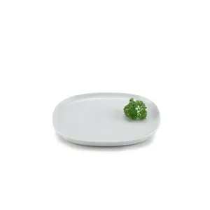 Piet Hein - Superellipse tallerken flad 25*30 - med plateau