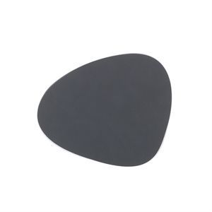 Image of LindDNA dækkeserviet - table mat curve 24 x 28 cm (nupo/anthracite)