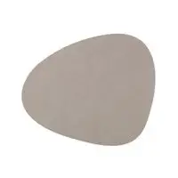 LindDNA dækkeserviet - Table mat curve 37 x 44 cm (nupo/light grey)