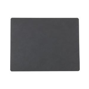 Image of LindDNA dækkeserviet - Tablemat Square 35x45 cm (anthracite/nupo)