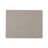 LindDNA dækkeserviet - Tablemat Square 35x45 cm (light grey/nupo)