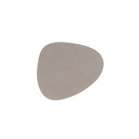 LindDNA ølbrik - Glass mat curve (nupo/light grey)
