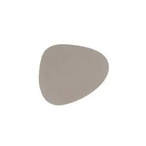 LindDNA ølbrik - Glass mat curve (nupo/light grey)