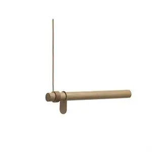 LindDNA bøjlestang - Wall swing 50 cm (nature oak/nature leather cord)