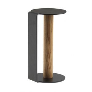 Image of LindDNA køkkenrulleholder - Kitchen Holder 25x30 cm (nupo black/alu black)