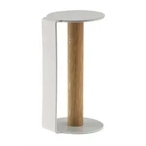 LindDNA køkkenrulleholder - Kitchen Holder 25x30 cm (nupo metallic/alu metallic)