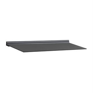 Image of LindDNA hylde - Slim shelf medium (nupo black/alu black)
