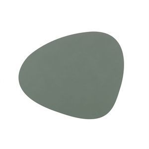 Image of LindDNA dækkeserviet - Table mat curve 37 x 44 cm (nupo/pastel green)