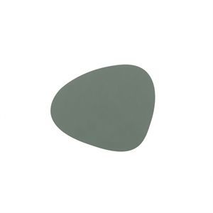 Image of LindDNA dækkeserviet - table mat curve 24 x 28 cm (nupo/pastel green)