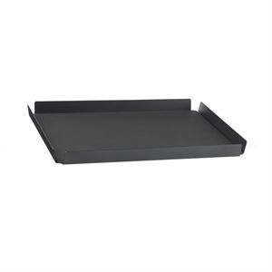 Image of LindDNA bakke - Tray square large (nupo black/alu anthracite)