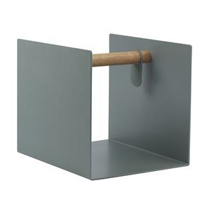 Image of LindDNA opbevaringskurv - Container Nupo pastel green/alu pastel green