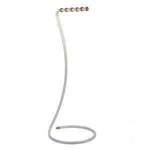 Image of LindDNA stumtjener - Cobra stumtjener metallic stainless steel/narue oak