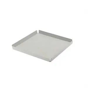 LindDNA bakke - Tray square small (nupo metallic/alu metallic)