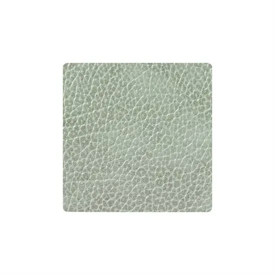 LindDNA - Glasbrik- Hippo Olive Green - 10x10 cm