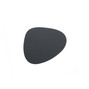 Image of LindDNA ølbrik - Glass mat curve (black/bull)