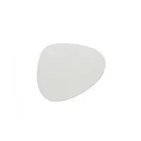 LindDNA ølbrik - Glass mat curve (white/bull)