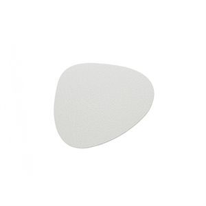 LindDNA ølbrik - Glass mat curve (white/bull)