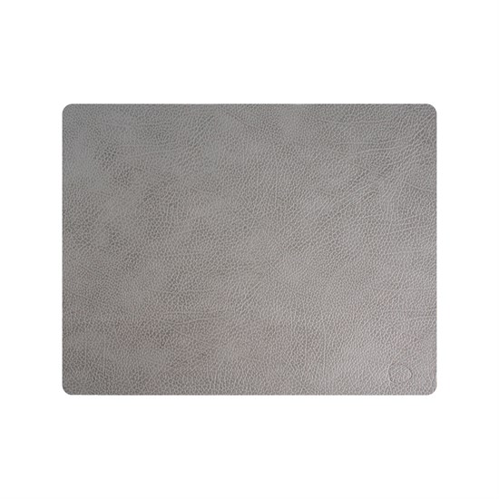LindDNA Dækkeserviet Table mat square Hippo Antracite Grey 35x45 cm