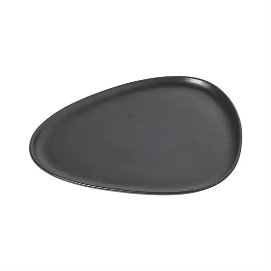 LindDNA - Stoneware tallerken, Dinner Plate, Sort