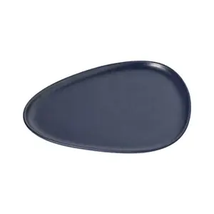 LindDNA - Stoneware Dinner Plate, Navy