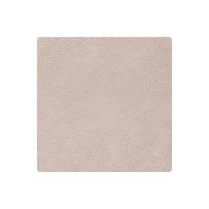 LindDNA - Dækkeserviet -  Table mat square - Hippo Warm Grey 28x28 cm