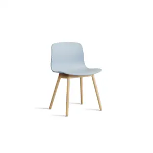 Hay - Spisebordsstol - AAC 12 - About a chair - Slate Blue 2.0 - Ben: sæbebehandlet eg