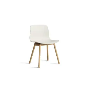 Hay - Spisebordsstol - AAC 12 - About a chair - Melange Cream 2.0 - Ben: eg/vandbaseret lak