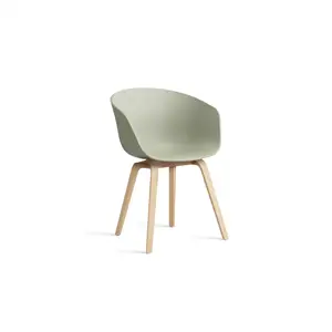 Hay - Spisebordsstol - AAC 22 - About a Chair - Pastel Green/Grøn 2.0 - Ben: sæbebehandlet eg 