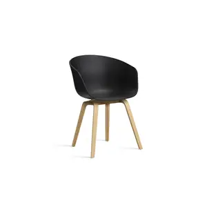 Hay - Spisebordsstol - AAC 22 - About a Chair - Black 2.0 - Ben: eg/vandbaseret lak