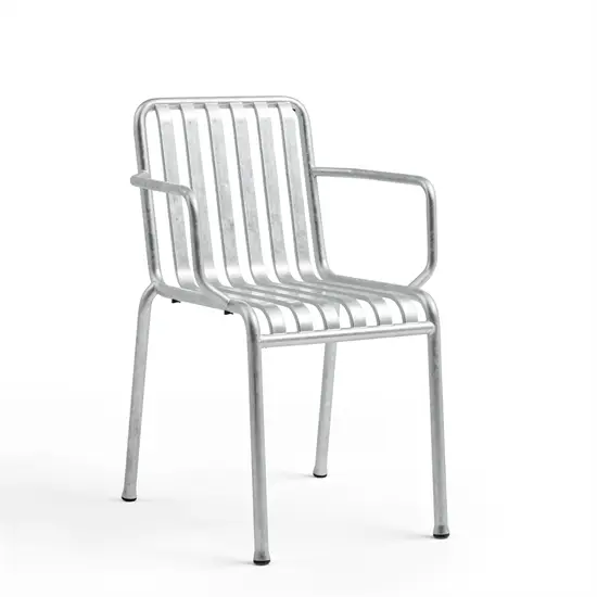 HAY havestol - Palissade Armchair - Galvaniseret stål - hot galvanised