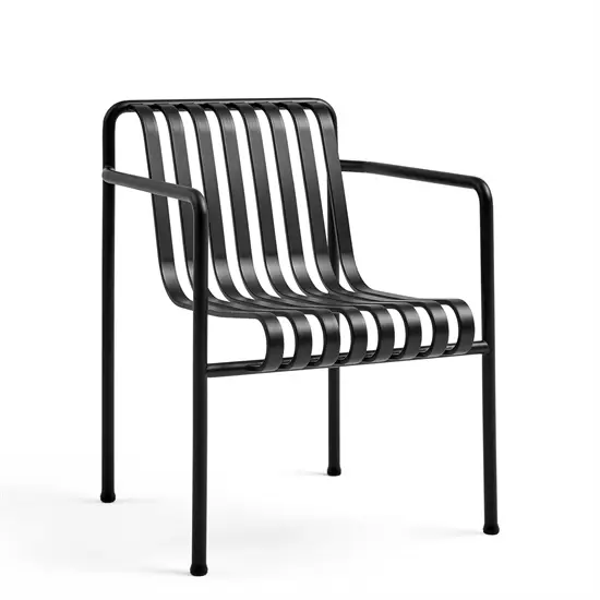 HAY havestol - Palissade spisebordsstol - Anthracite - Dining arm chair