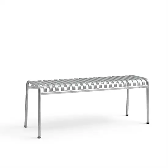 HAY havebænk - Palissade Bænk - Galvaniseret stål - hot galvanised