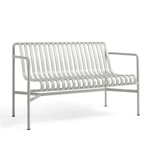 HAY havebænk - Palissade spisebordsbænk i lysegrå / sky grey (dining bench)