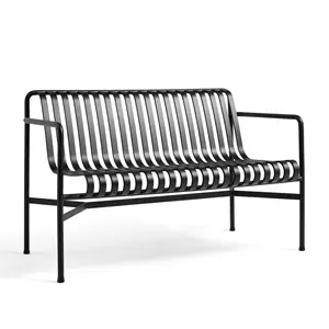 HAY havebænk - Palissade spisebordsbænk - Anthracite - Dining bench