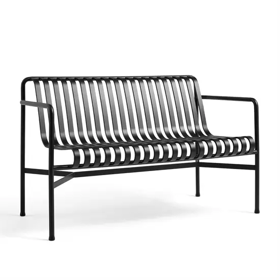 HAY havebænk - Palissade spisebordsbænk - Anthracite - Dining bench