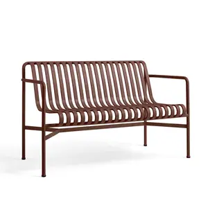 HAY havebænk - Palissade spisebordsbænk - Rød - Iron Red - Dining bench