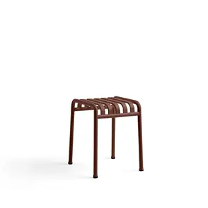 HAY haveskammel - Palissade skammel Rød / Iron red - Stool